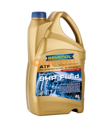 Трансмиссионное масло RAVENOL ATF 9HP Fluid (4л)