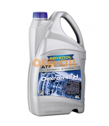 Трансмиссионное масло для АКПП RAVENOL Dexron III H (4л) new