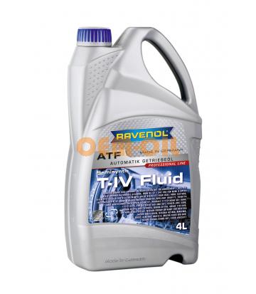 Трансмиссионное масло для АКПП RAVENOL T-IV Fluid (4л) new