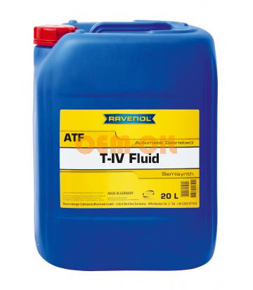 Трансмиссионное масло для АКПП RAVENOL T-IV Fluid (20л) new