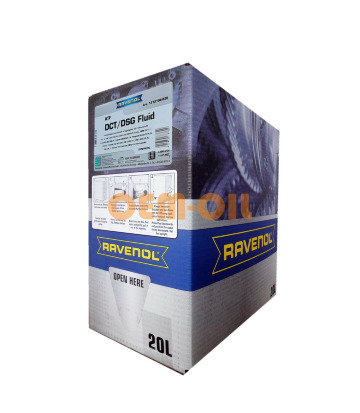 Трансмиссионное масло RAVENOL DCT/DSG Getriebe Fluid (20л) ecobox