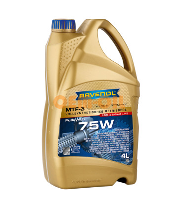 Трансмиссионное масло RAVENOL MTF -3 SAE 75W (4л) new