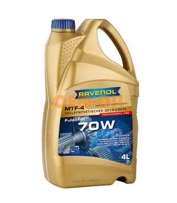 Трансмиссионное масло RAVENOL MTF-4 SAE 70W (4л)