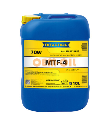 Трансмиссионное масло RAVENOL MTF-4 SAE 70W (10л)