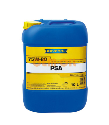 Трансмиссионное масло RAVENOL Getriebeoel PSA SAE 75W-80 (10л) new