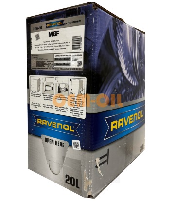 Трансмиссионное масло RAVENOL MARINE Gear Fullsynth. MGF SAE 75W-90 (20л) ecobox