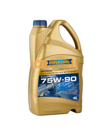 Трансмиссионное масло RAVENOL Motogear SAE 75W-90 GL-4 (4л)