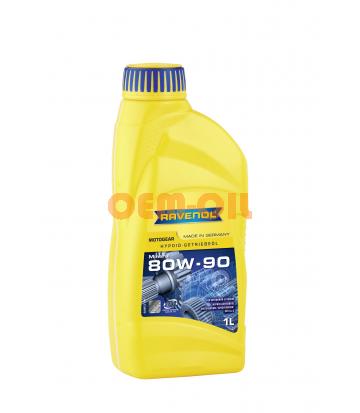 Трансмиссионное масло RAVENOL Motogear SAE 80W-90 GL-5 (1л) new