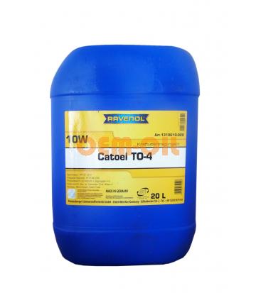 Трансмиссионное масло RAVENOL Catoel TO-4 SAE 10W (20л) 