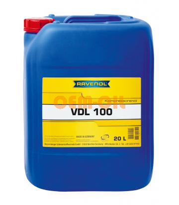 Компрессорное масло RAVENOL VDL 100 (20л) new