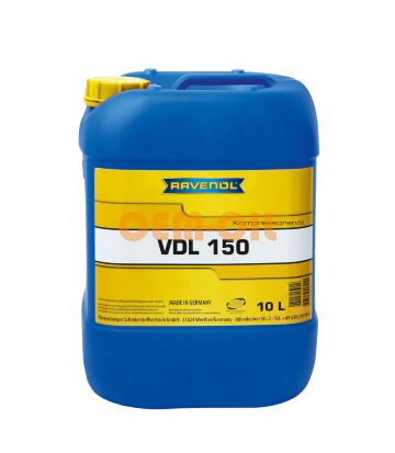 Компрессорное масло RAVENOL Kompressorenoel VDL 150 (10л) new