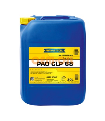 Трансмиссионное масло RAVENOL Getriebeoel PAO CLP 68 (20л)
