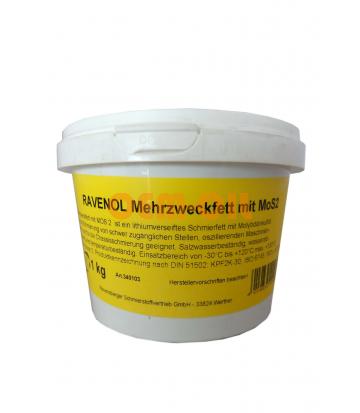 Смазка RAVENOL Mehrzweckfett m.MOS 2 (1кг)