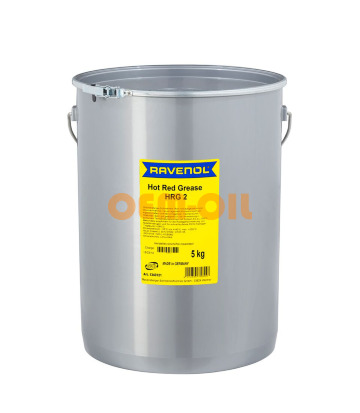 Смазка RAVENOL Hot Red Grease HRG 2 (5кг)