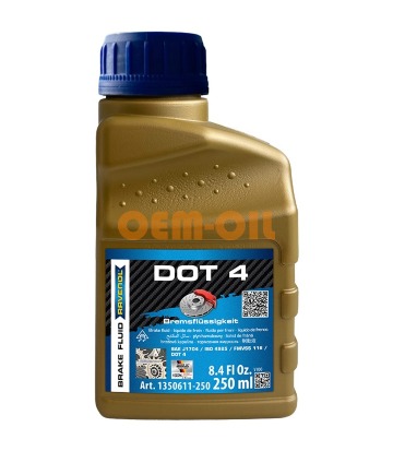 Тормозная жидкость RAVENOL DOT-4 (0,25 л)