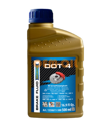 Тормозная жидкость RAVENOL DOT-4 (0,5 л)