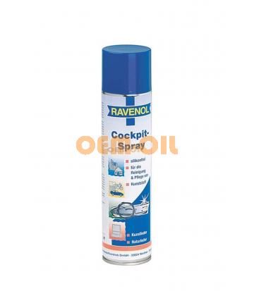 Полироль для пластмасс RAVENOL Cockpit-Spray (0,4л)