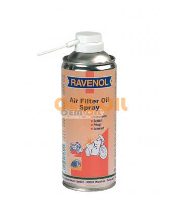 Пропит.масло-спрей для поролон.фильтров RAVENOL Air Filter Oil-Spray (0,4л)