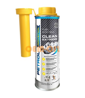 Присадка-очиститель топливной системы бензиновых двигателей RAVENOL Petrol Clean Extreme (0,3 л)
