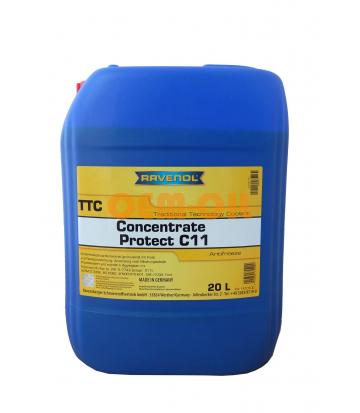 Антифриз концентрат жёлтый RAVENOL TTC Traditional Technology Coolant Concent (20л)