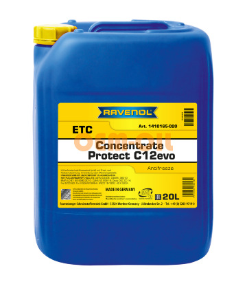 Антифриз RAVENOL ETC Concentrate Protect C12evo (20л)