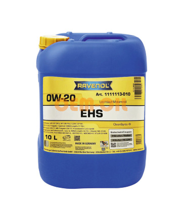 Моторное масло RAVENOL EHS SAE 0W-20 (10л)