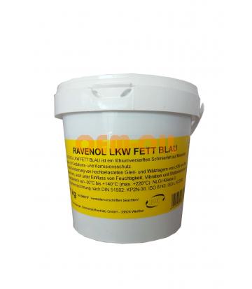 Смазка RAVENOL LKW Fett Blau (1кг)