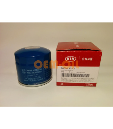Масляный фильтр Hyundai/Kia 2630035504 