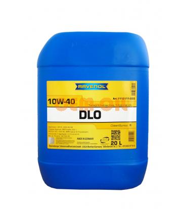 Моторное масло RAVENOL DLO SAE 10W-40 (20л) new