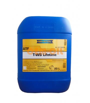 Трансмиссионное масло RAVENOL ATF T-WS Lifetime (20л) 