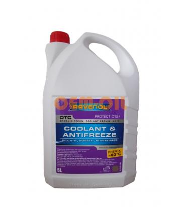 Антифриз RAVENOL OTC Organic Techn.Coolant Premix -40°C (5л)