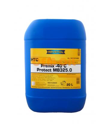 Антифриз готовый к прим. синий RAVENOL HTC Hybrid Techn.Coolant Premix -40C (20л)