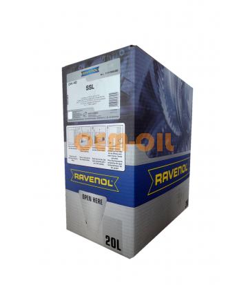 Моторное масло RAVENOL Super Synthetik Oel SSL SAE 0W-40 (20л) ecobox