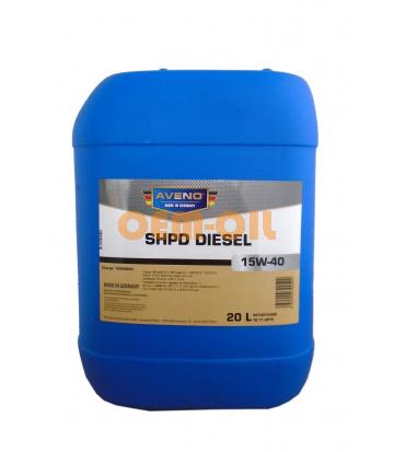 Моторное масло AVENO SHPD Diesel SAE 15W-40 (20л)