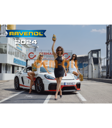 Фирменный настенный календарь RAVENOL® на 2024 год 