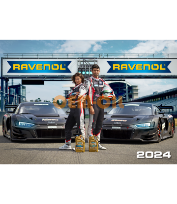 Фирменный настенный календарь RAVENOL® на 2024 год