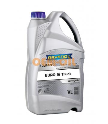 Моторное масло RAVENOL EURO IV Truck SAE 10W-40 (5л) new