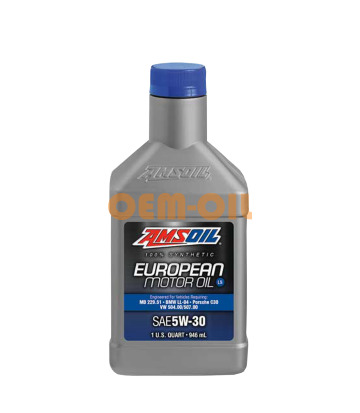 Моторное масло AMSOIL 100% Synthetic European Motor Oil LS SAE 5W-30 (0,946л)