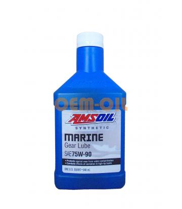 Трансмиссионное масло AMSOIL Synthetic Marine Gear Lube 75W-90 (0,946л)*