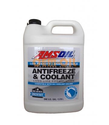 Антифриз концентрат желтый AMSOIL Low Toxicity Antifreeze and Engine Coolantt (3,784л)