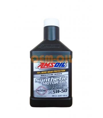 Моторное масло AMSOIL Signature Series Synthetic Motor Oil SAE 5W-50 (0,946л)