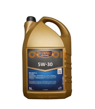 Моторное масло AVENO WIV-Multi LL SAE 5W-30 (5л)