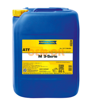 Трансмиссионное масло RAVENOL ATF MB 9-Serie (20л) 