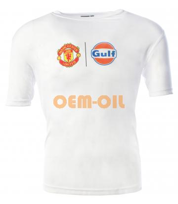 Футболка белая GULF Manchester United