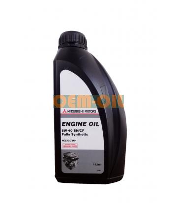 Моторное масло MITSUBISHI Engine Oil Fully Synthetic SN/CF SAE 5W-40 (1л)