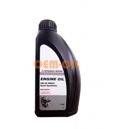 Моторное масло MITSUBISHI Engine Oil Semi-Synthetic SN/CF SAE 5W-30 (1л)