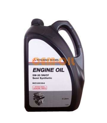 Моторное масло MITSUBISHI Engine Oil Semi-Synthetic SN/CF SAE 5W-30 (4л)