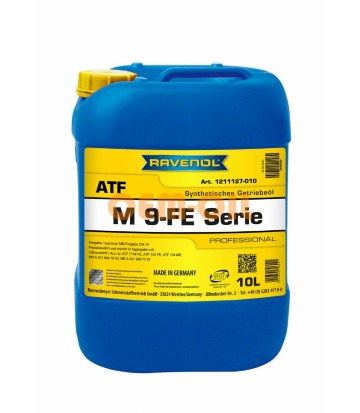 Трансмиссионное масло RAVENOL ATF M 9FE-Serie (10л) new