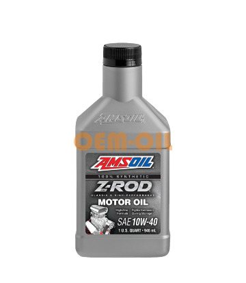 Моторное масло AMSOIL Z-Rod Synthetic Motor Oil SAE 10W-40 (0,946л)