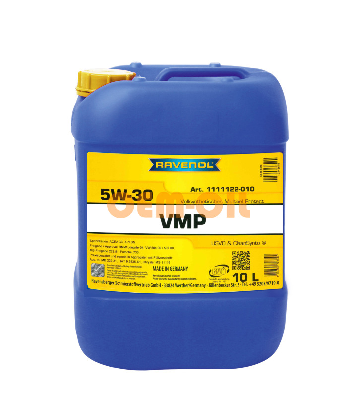 моторные масла Моторное масло RAVENOL VMP SAE 5W-30 | Купить Ravenol .
